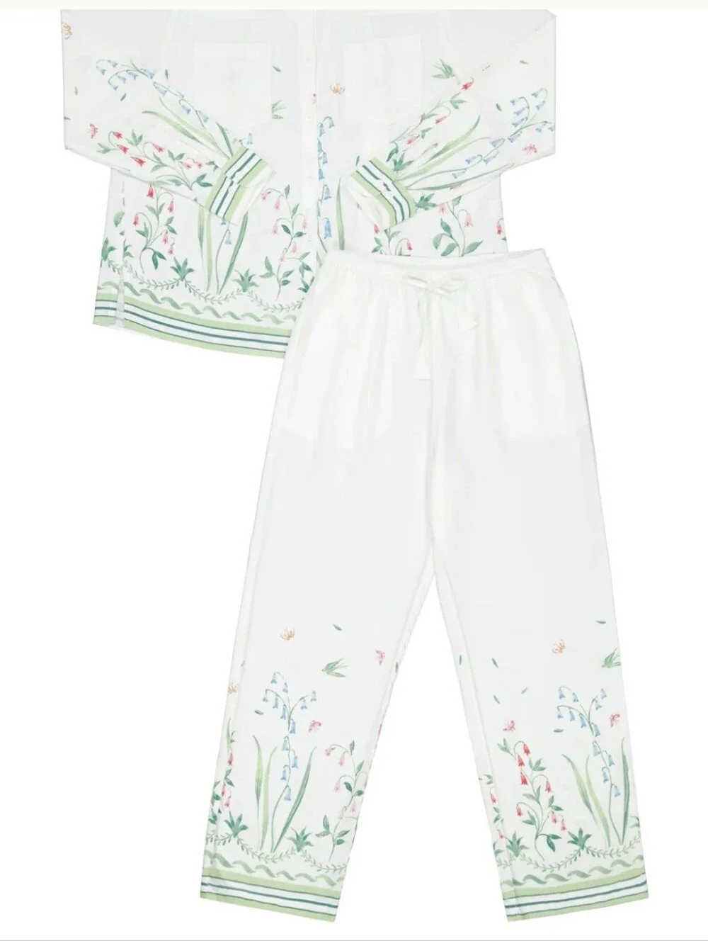 PIYAMA Marlon Long Sleep Set - ECOVEROTM Botanic Size XS